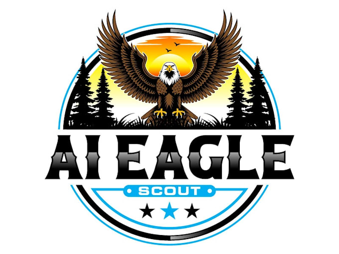 design unique eagle logo with free unlimited revisions