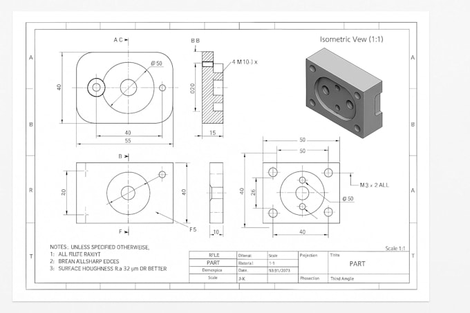 provide accurate 2d and 3d mechanical cad