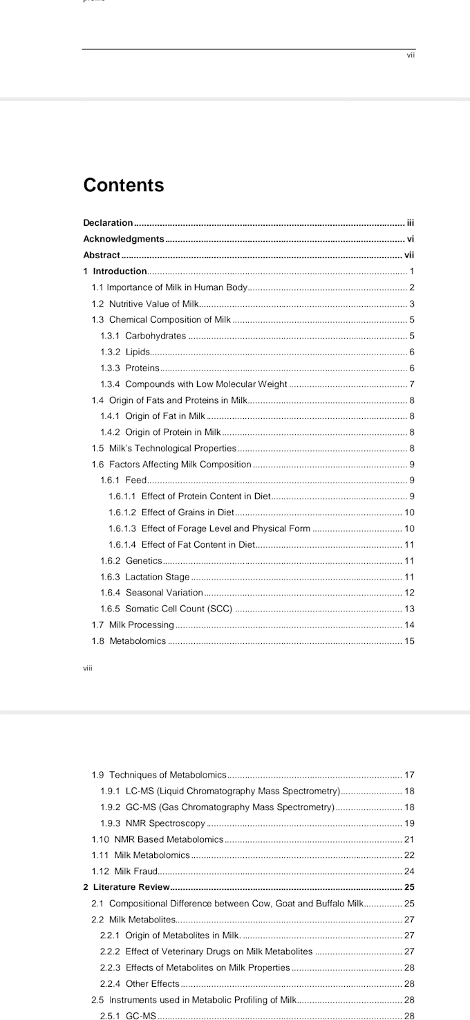 format and edit your thesis
