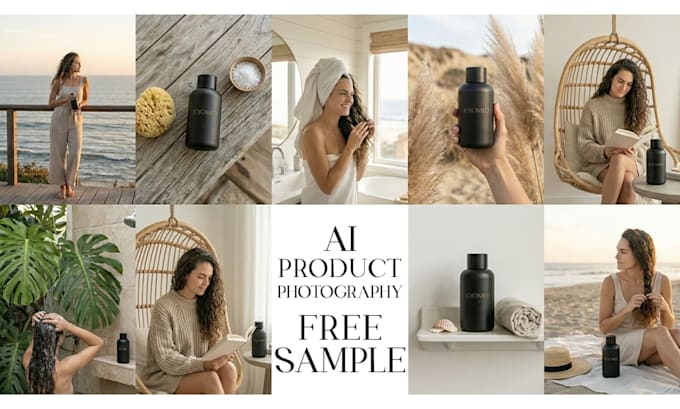 Create ai product photography , ai product photoshoot by Jojomed | Fiverr