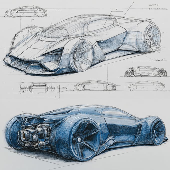 concept sketch car design for you idea