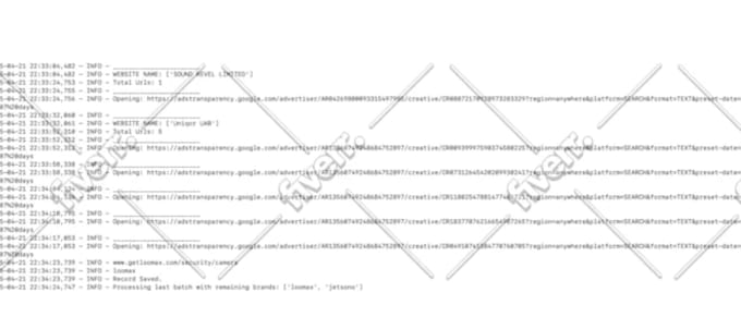 do python web scraping, data extraction and web automation