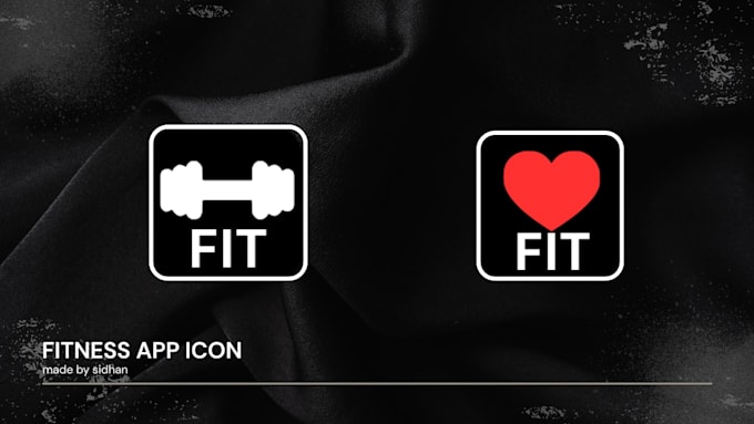 design clean and modern app icon for your app