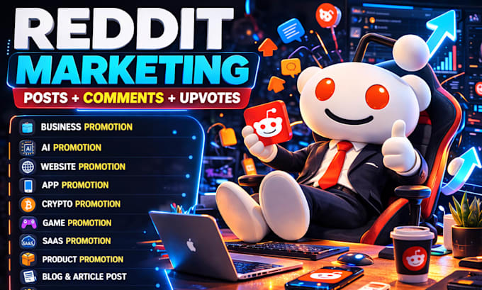 do reddit trend post website promote ai app saas management