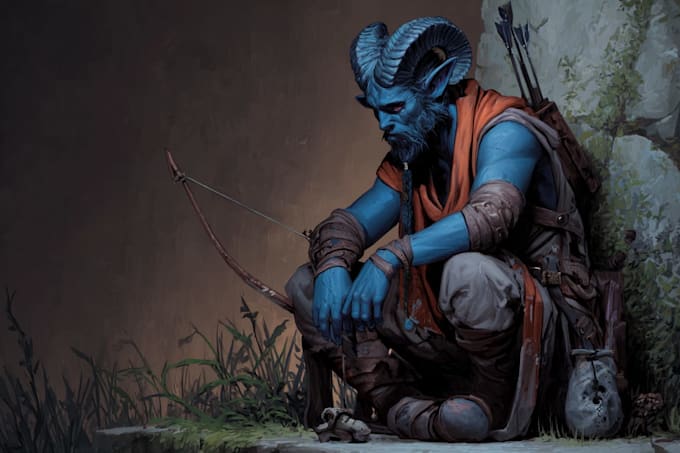 fantasy character and character art