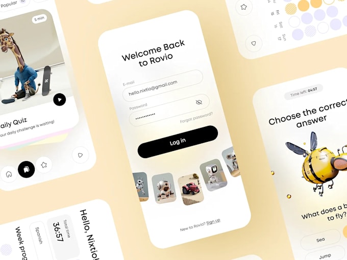 develop a custom mobile app for android and ios