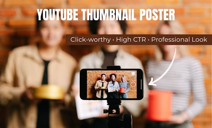 design clickable youtube thumbnail using canva