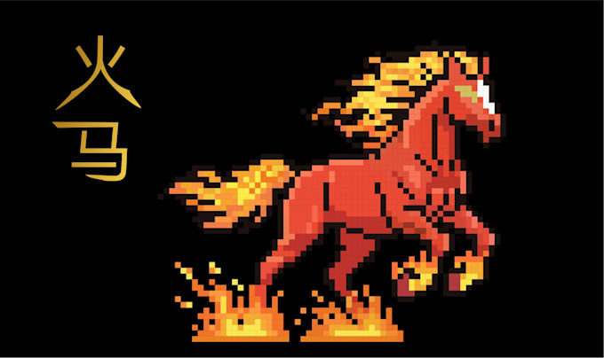 create pixel art character animation for any purposes