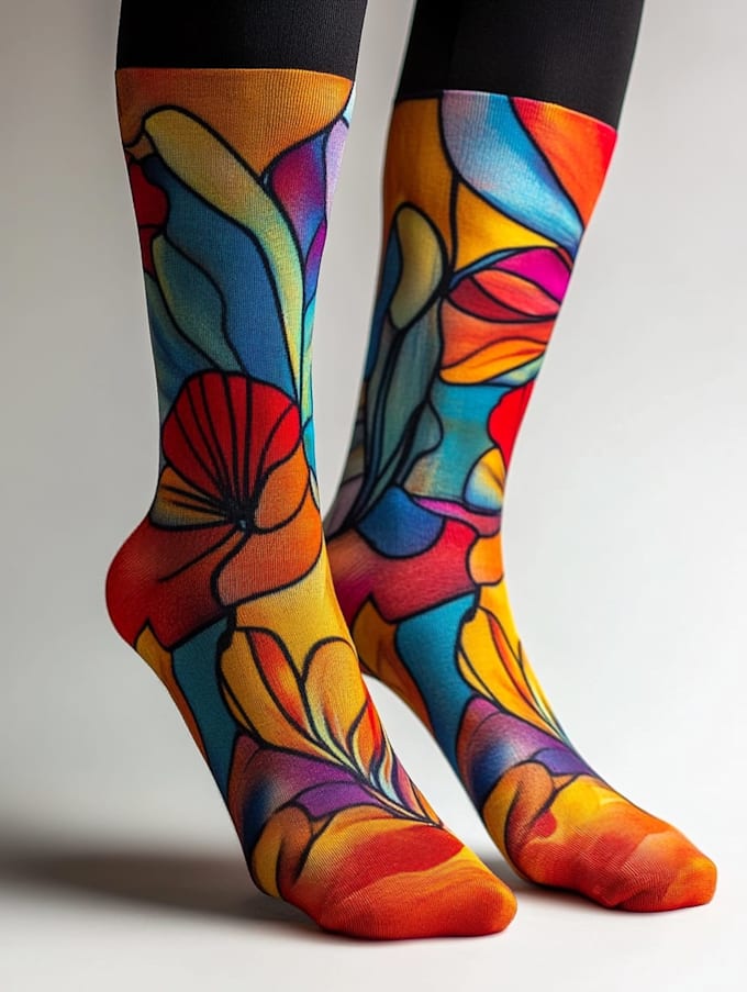 do unique socks design and custom socks design