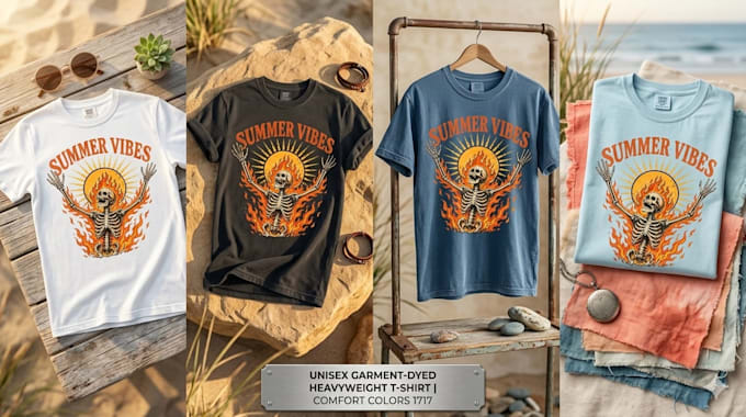 design summer streetwear graphics and vintage tshirts