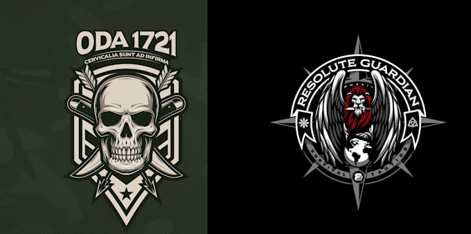 redesign stunning military patch, logo design or badge