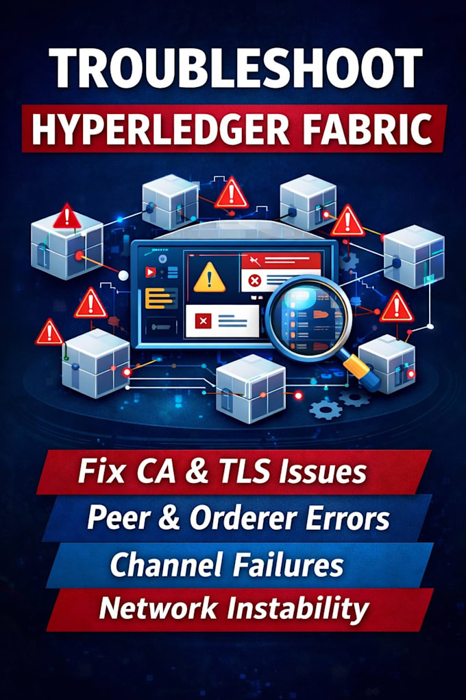 fix and troubleshoot hyperledger fabric issues