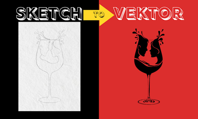 turn your sketch into a professional vector logo