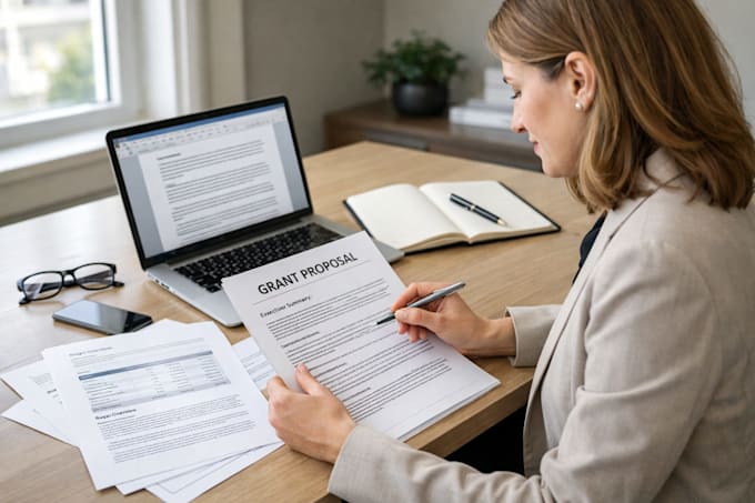 write business and startup grant proposals