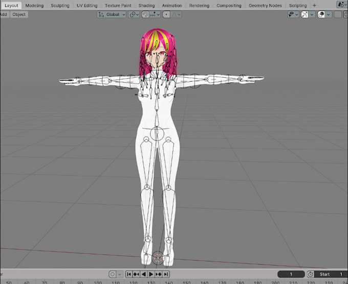 rig  port convert live2d vtuber model for vroid  model avatar vrm, sfm character