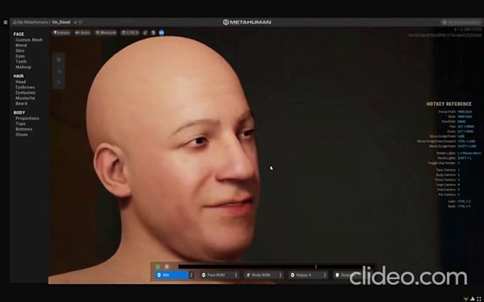 design 3d realistic custom unreal engine metahumans