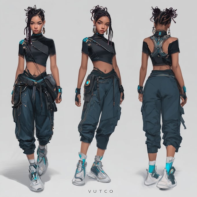 create ai generated character or concept art