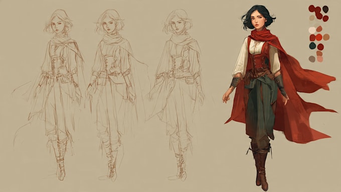 do fantasy concept art