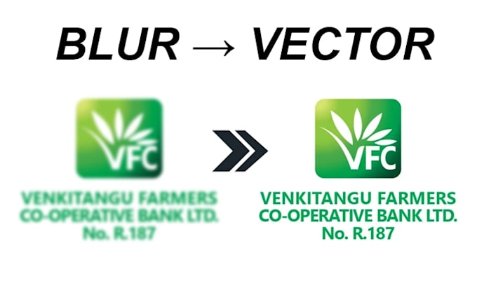 fix, redraw or vectorize your logo in 24 hours