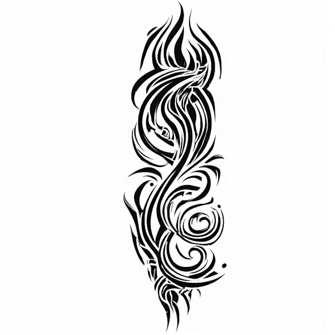 create unique tribal tattoo designs