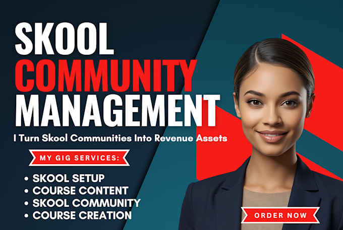 do skool community setup and course content creation circle so online comminity