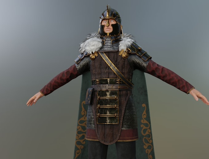 model game ready 3d characters for unity unreal engine