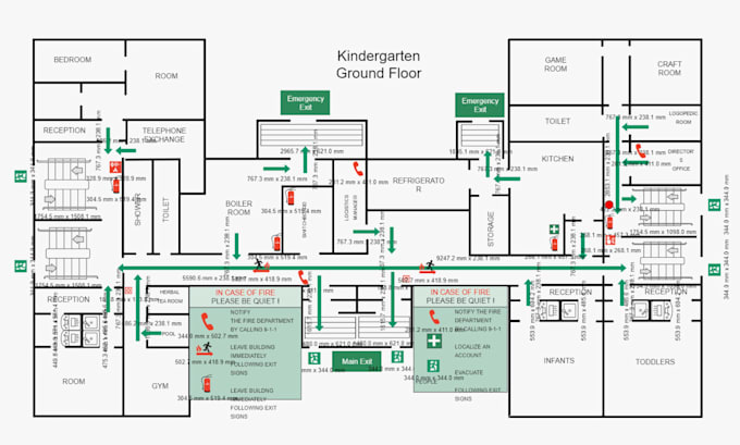design a fire emergency evacuation plan safety plan fire alarm evacuation plan