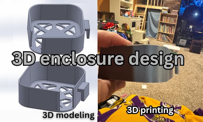 design raspberry pi case pcb enclosures iot housing electronics box cad model