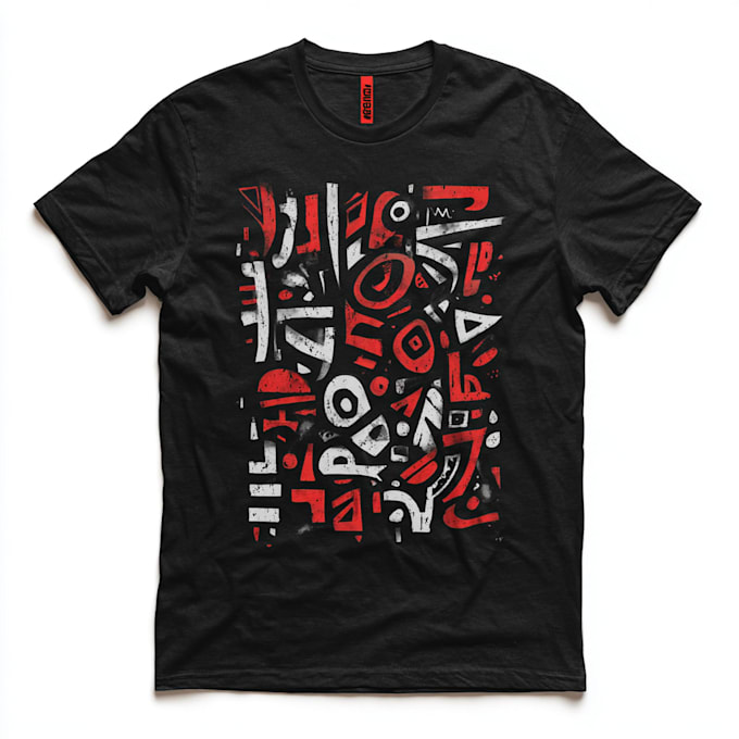 design a typography t shirt design