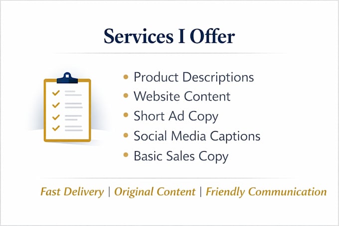 write clear and persuasive copy for your business