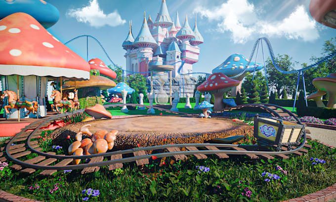 create game ready aaa environments for unreal engine