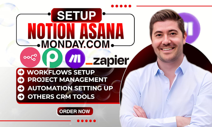 setup mondaycom workflow asana automation consultants trello integration clickup