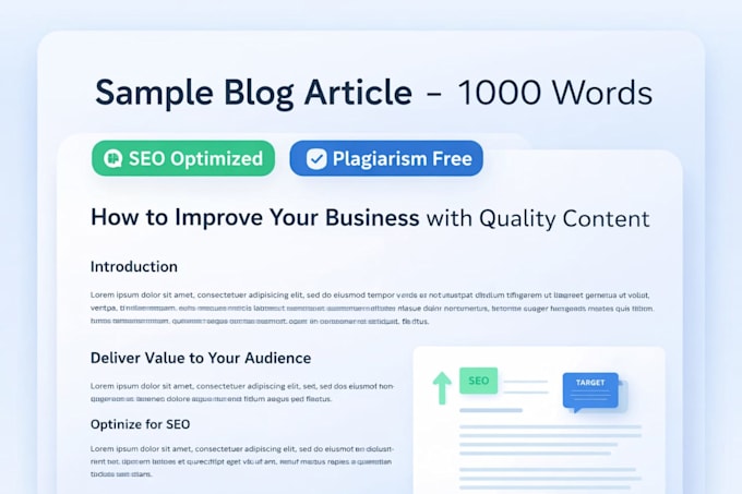 write high quality content