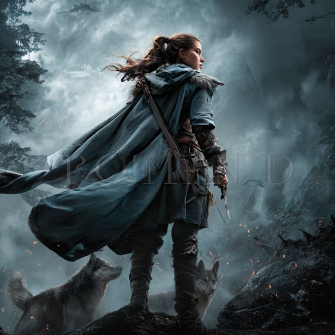 design fantasy book covers with custom illustrations