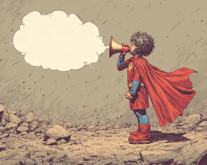 design custom superhero cartoon characters
