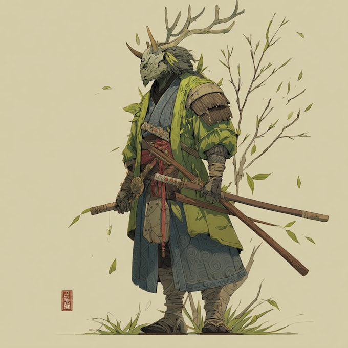 draw dnd character art and dnd character art