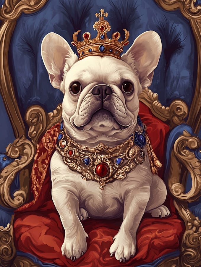 design custom pet portrait