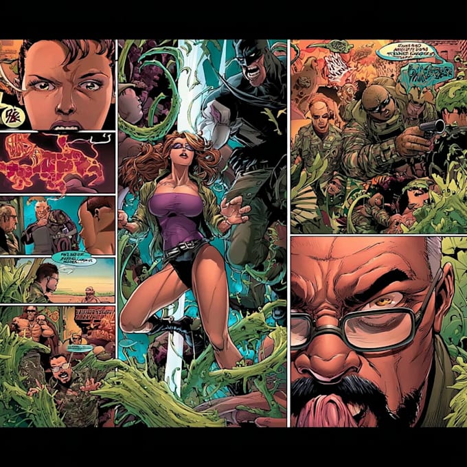 design comic book for you