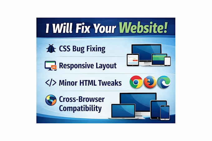 fix CSS issues, improve styling, and do minor HTML changes