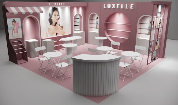 custom made booths designed around your pegs