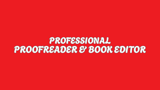 copy edit proofread do amazon kdp publishing novel ebook editing