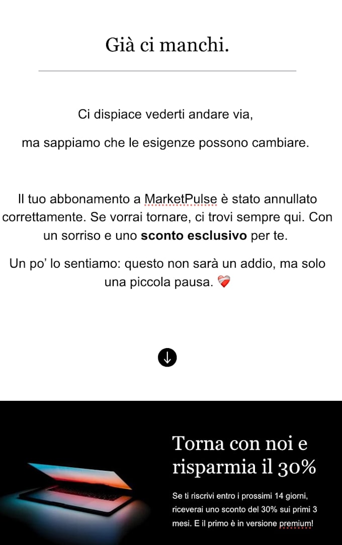 copy per email e newsletter