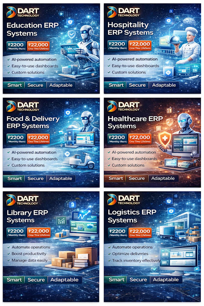 develop custom erp system with ai for your business