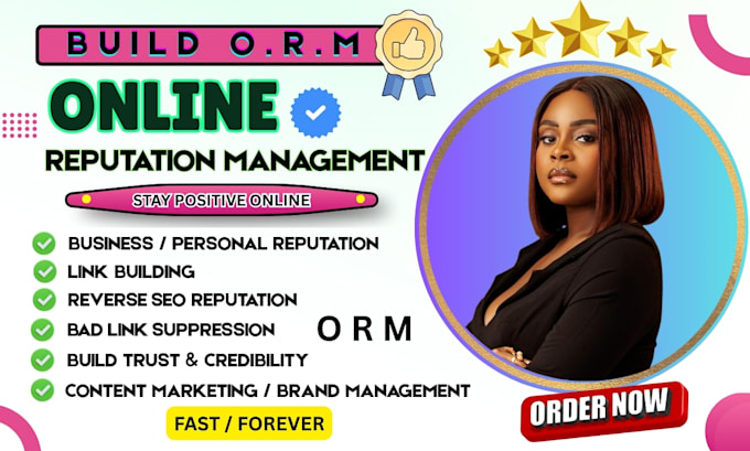 do online reputation management services ORM as seo expert for brand reputation