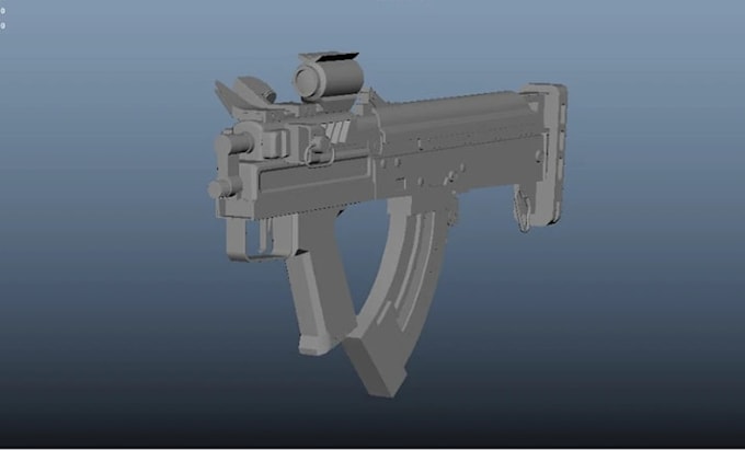 create 3d weapon, 3d gun model, fivem gta gun, weapon prop, game weapon modding