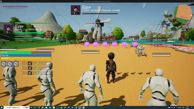 design ue5 ue4 game UI UX hud menus with controller support for PC and mobile