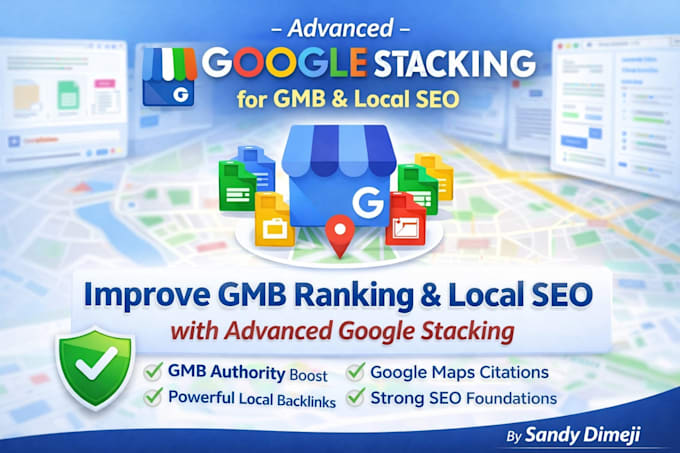 improve gmb ranking with advanced google stacking