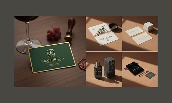 design a professional logo and brand identity