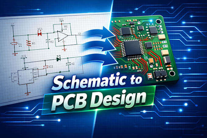convert your circuit schematic into a clean pcb layout