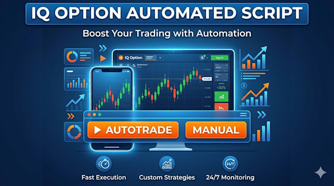 code custom trading scripts and bots for charles schwab and iq opt